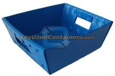 **SOLD** 13x12x4.5 Nestable Corrgated Plastic Tray