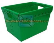 **SOLD** 18x13x11.5 Corrugated Plastic Nestable Tote (US Postal Style)