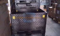 **SOLD** Collapsible Container 40x48x29 w/No Drop Doors