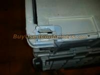 **SOLD** Used 28x21x15 Attached Lid Distribution Totes - B Grade