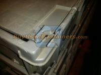 **SOLD** Used 28x21x15 Attached Lid Distribution Totes - B Grade