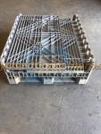 **SOLD** Used 40x48x39 Plastic Collapsible Bulk Container w/No Drop Doors