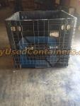 Used 45x48x42 Plastic Collapsible Bulk Container