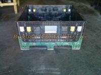 **SOLD** Used 40x48x25 Plastic Collapsible Bulk Containers