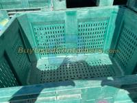 48x40x31 Green Decade Macx Ace Bins, Vented