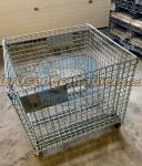  One Time Used 36x36x34H" Collapsible Wire Mesh Baskets/Bins
