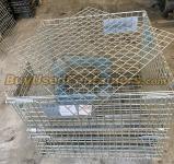  One Time Used 36x36x34H" Collapsible Wire Mesh Baskets/Bins