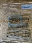  One Time Used 36x36x34H" Collapsible Wire Mesh Baskets/Bins