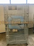 One Time Used 36x36x34H" Collapsible Wire Mesh Baskets/Bins