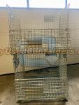  One Time Used 36x36x34H" Collapsible Wire Mesh Baskets/Bins