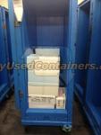 Upright insulated container with wheels 42x28x78  Used 