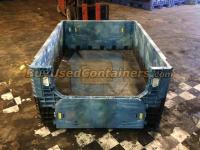 **SOLD** Used 64x48x25 Plastic Collapsible Bulk Container