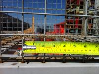 Wire mesh spacing