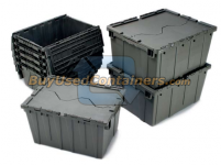 **SOLD** *NEW* Monoflo DC 2420-12 Attached Lid Tote Distribution Container