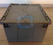 **SOLD** *NEW* Monoflo DC 2420-12 Attached Lid Tote Distribution Container
