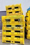 56x48x34 Collapsible Bulk Containers with Drop Doors