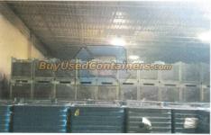 Used 43" x 29" x 35" Metal Shipping Containers 
