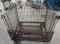 **SOLD** Stackable folding wire container